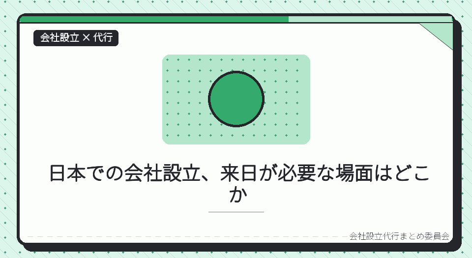 一人で日本の会社設立を進める外国人は、来日前にどこまで準備できるか