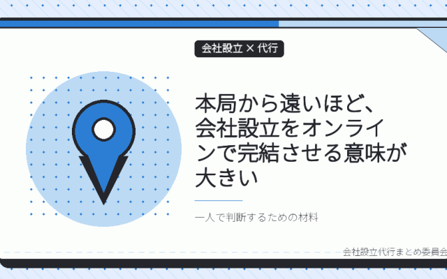 熊本の一人社長は、会社設立の代行をオンラインで完結できる|天草・人吉から本局まで出向かなくていい理由